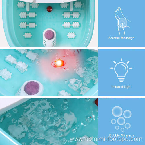 LCD Display Bubble Foot Spa Massage Machine